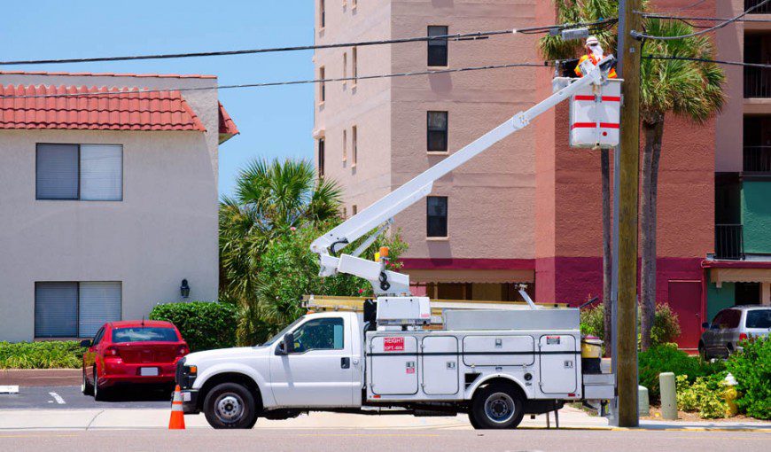 bucket truck